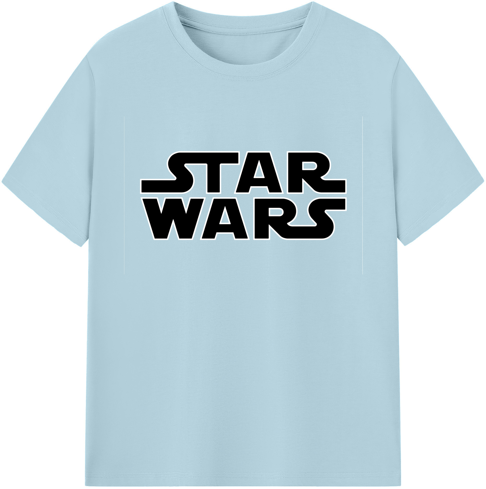 （画像用） スター・ウォーズ Star Wars 綿100％半袖Tシャツ（フロントプリント）